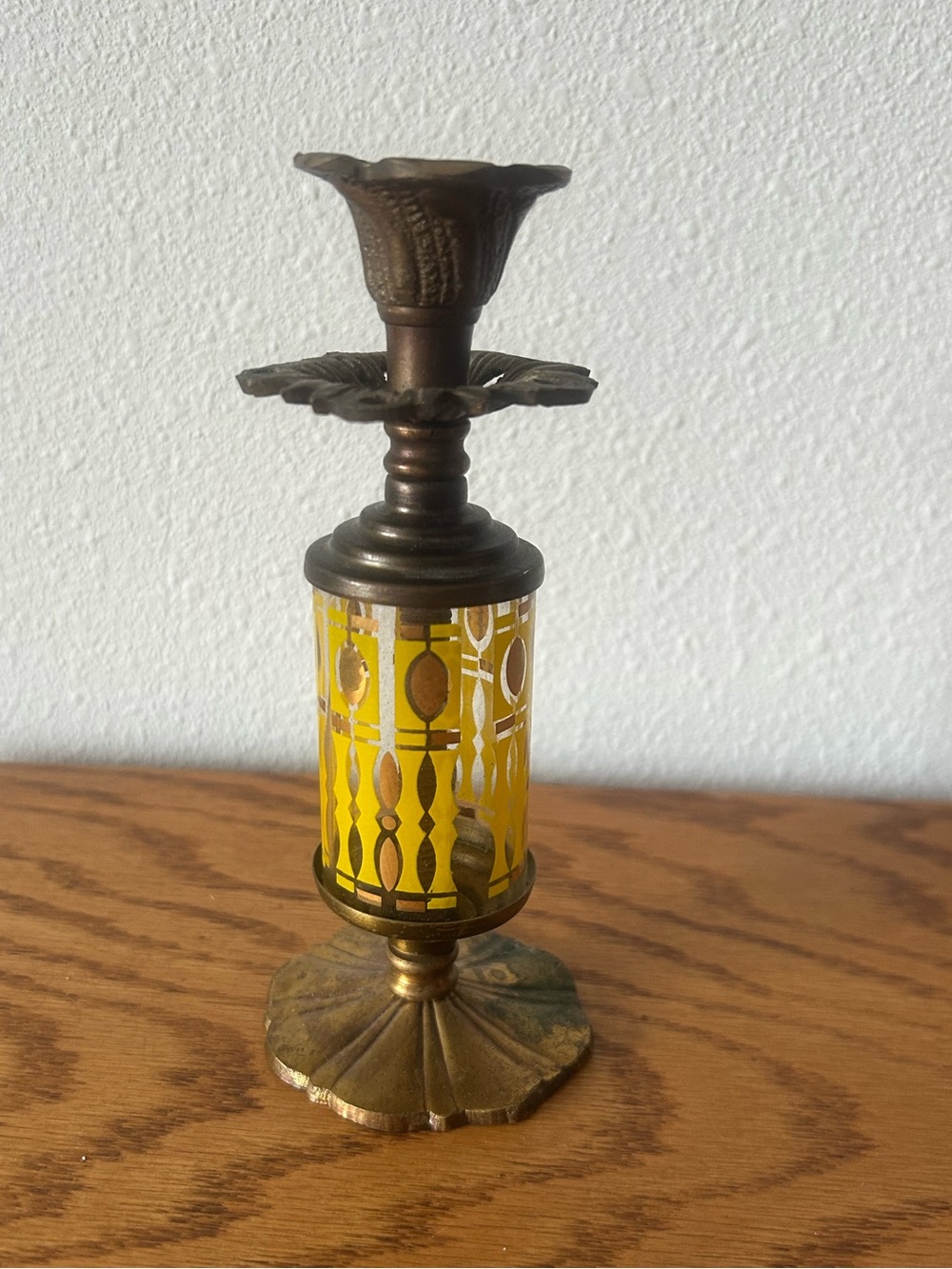 Vintage Ornate Candlestick